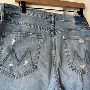 Mother Superior Ankle Straight Jeans